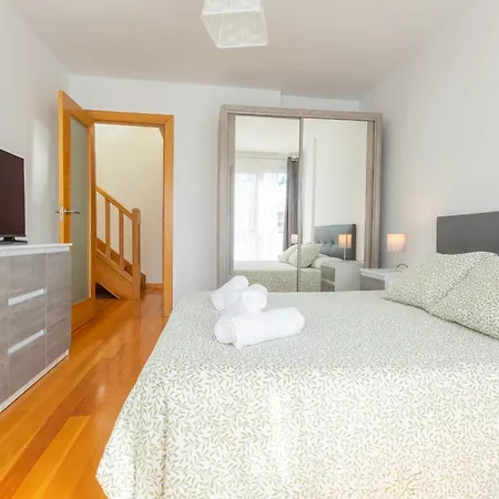 公寓 Atico Duplex I Terraza I Vistas Al Mar I Parking I Wifi 桑坦德