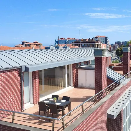 Atico Duplex I Terraza I Vistas Al Mar I Parking I Wifi Apartment Santander