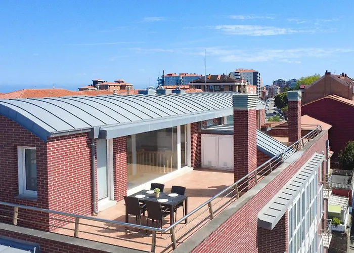 Atico Duplex I Terraza I Vistas Al Mar I Parking I Wifi Apartment Santander