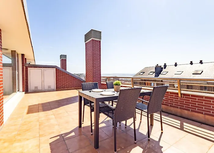 公寓 Atico Duplex I Terraza I Vistas Al Mar I Parking I Wifi *